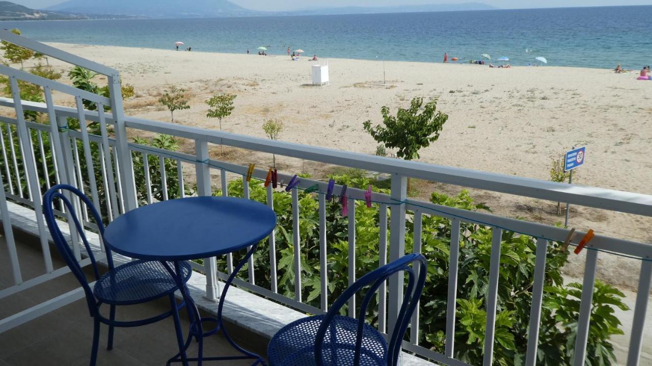 Greece Asprovalta Rooms Accomodation Apartment Hotel Petalo Exterior photo